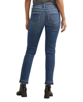 Women's Cassie Mid Rise Slim Straight Leg Jeans