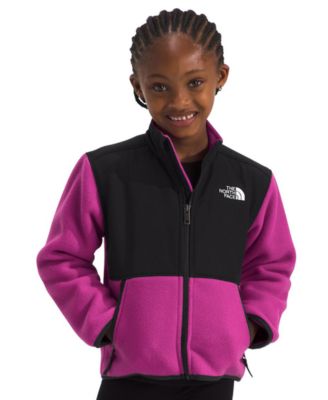 The North Face Toddler Little Girls Denali Colorblocked Full Zip Fleece Jacket Macy s