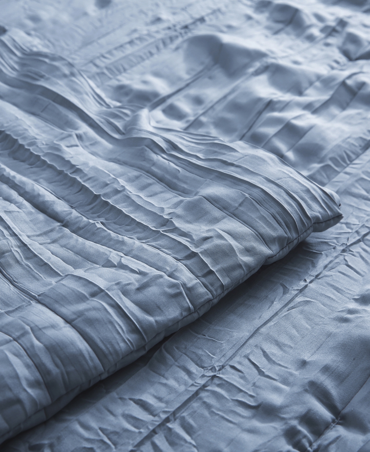 St. James Home St James Home Crinkled Down Alternative Comforter, Twin In Blue
