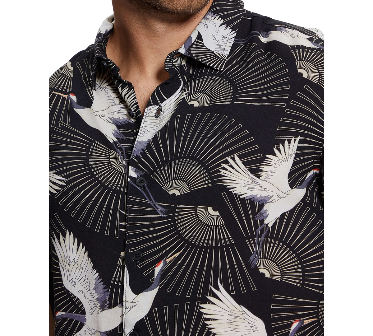 Guess Men's Crane Graphic Shirt