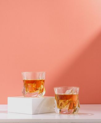 Aurora Whiskey Glasses, Set of 2