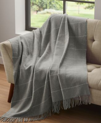 Windowpane Throw, 50" x 60", Exclusively at Macy’s