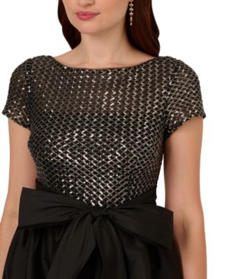 Women's Sequin High-Low Dress 