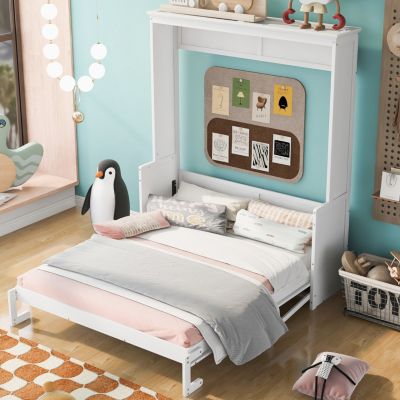 Streamdale Queen Size Murphy Bed With A Shelf