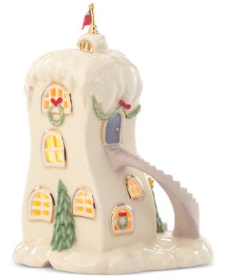 Whoville Post Office LED Figurine