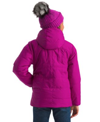 The North Face Big Girls Shasta Reversible Full-Zip Hooded Short