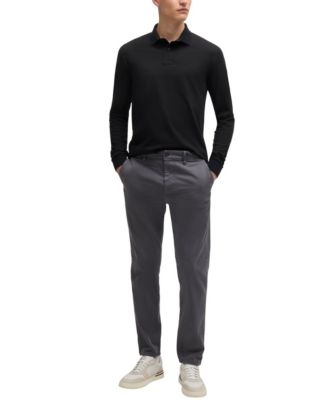 Men's Logo Patch Slim-Fit Polo