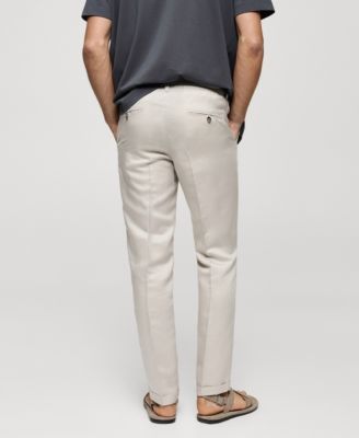 Men's Linen Drawstring Pants