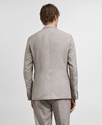 Мужской пиджак из смесовой ткани MANGO MANGO 46090₽