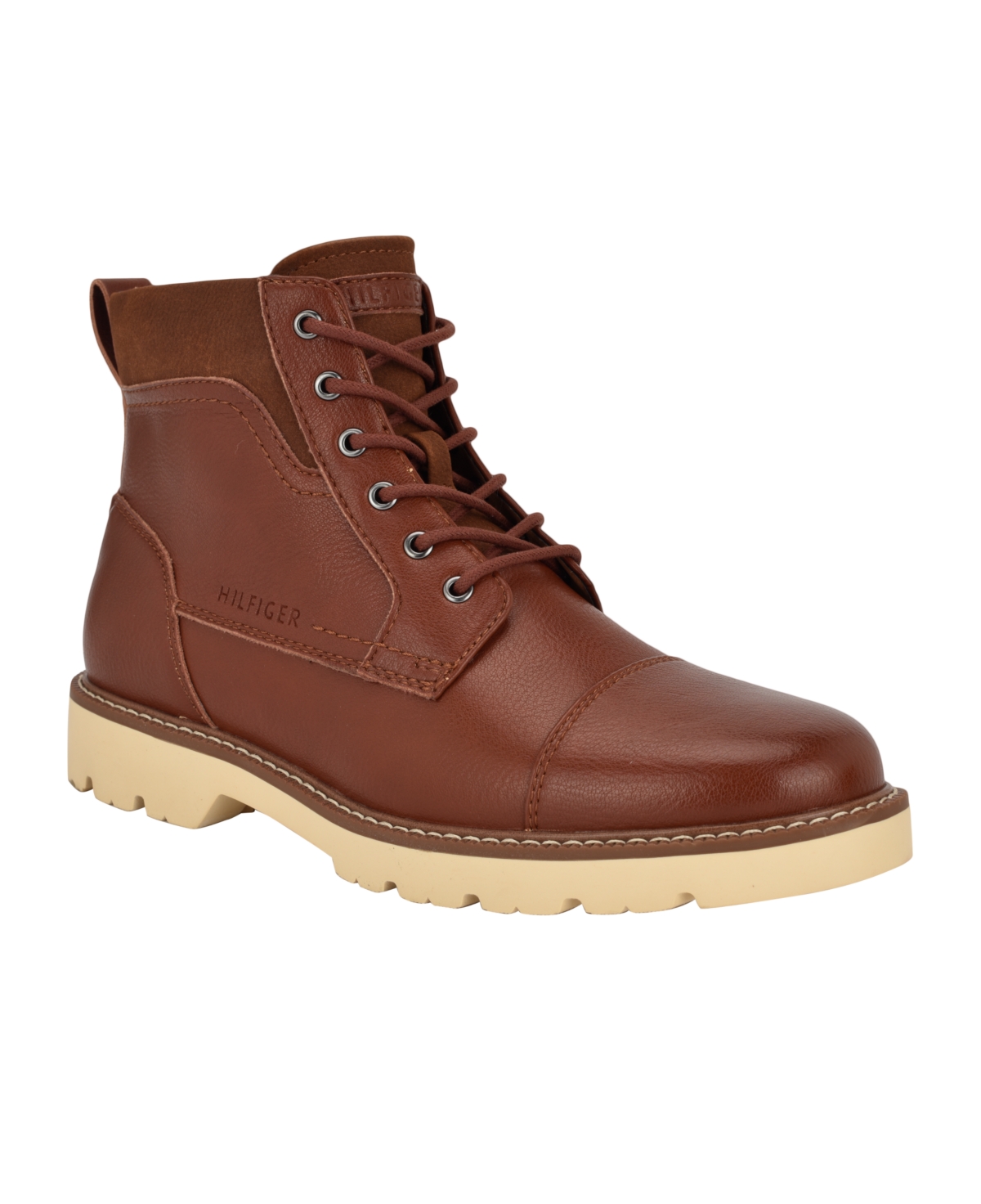 Tommy Hilfiger Men s Bage Lace Up Chukka Boots Dark Brown Smart Closet