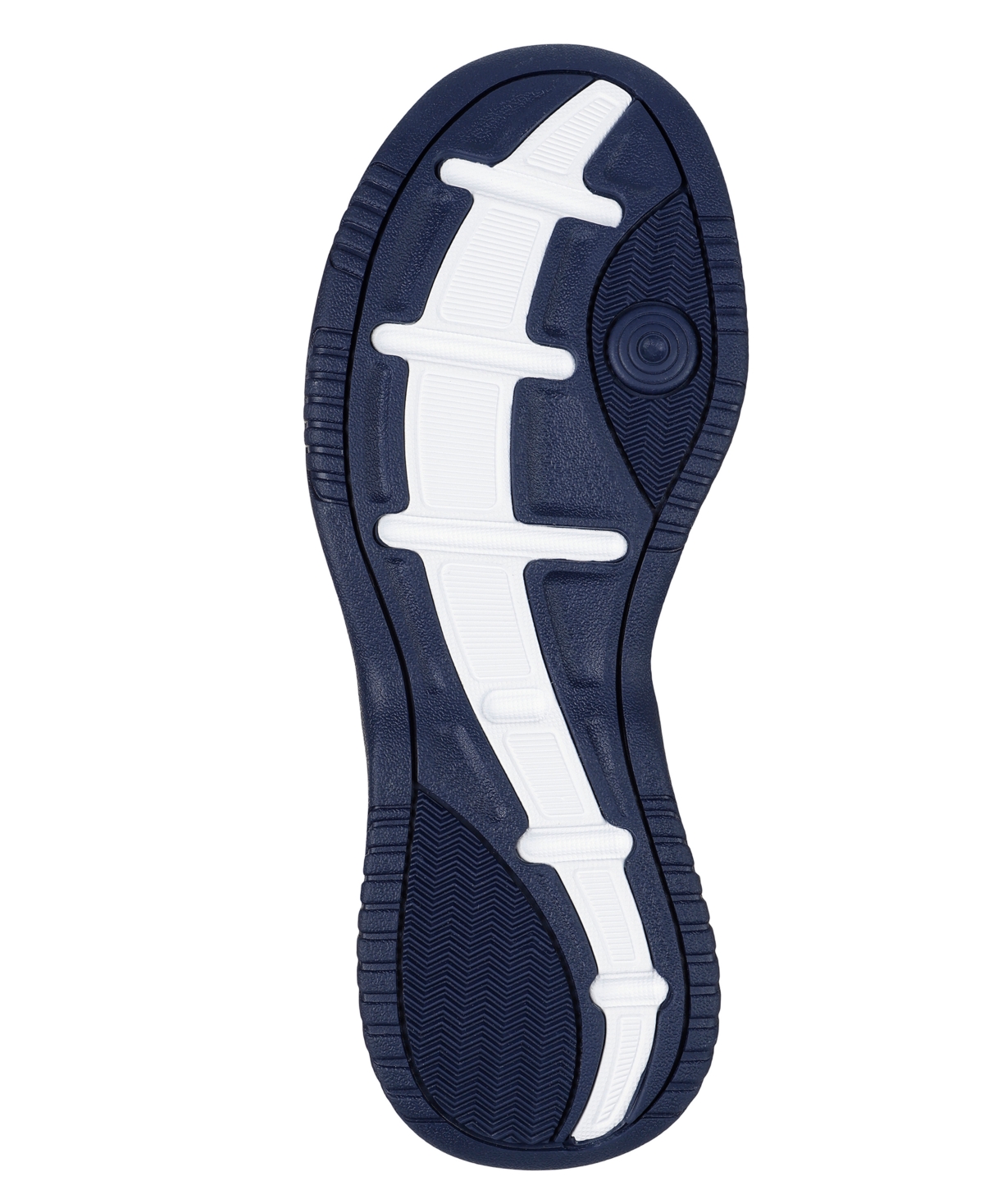 Skechers Men's Slip-ins Relaxed Fit: Durham - Delvor Slip-On Wide-Width Walking Sneakers from Finish Line -Navy