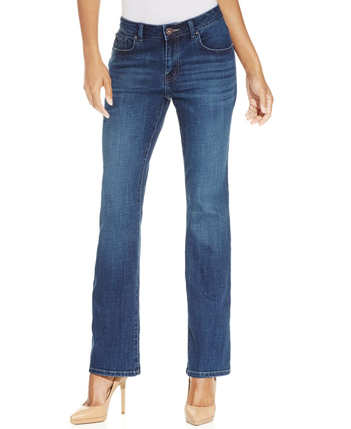 Lee Platinum Cassandra Curvy-Fit Bootcut Jeans - Macy's