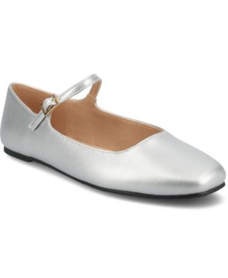 Women's Carrie Square Toe Mary Jane Flats