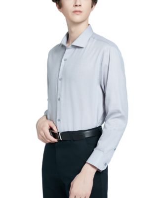 Perry Ellis Мужская рубашка Perry Ellis в современном стиле из платана Dobby 13890₽