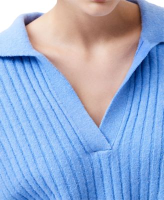 Women's Vhari Collared Long-Sleeve Sweater 