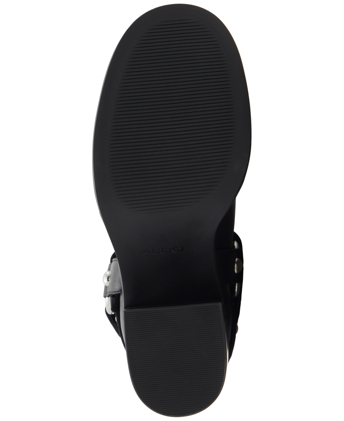 Shop Aldo Women's Albai Motorcycle Stud Ankle Booties In Black