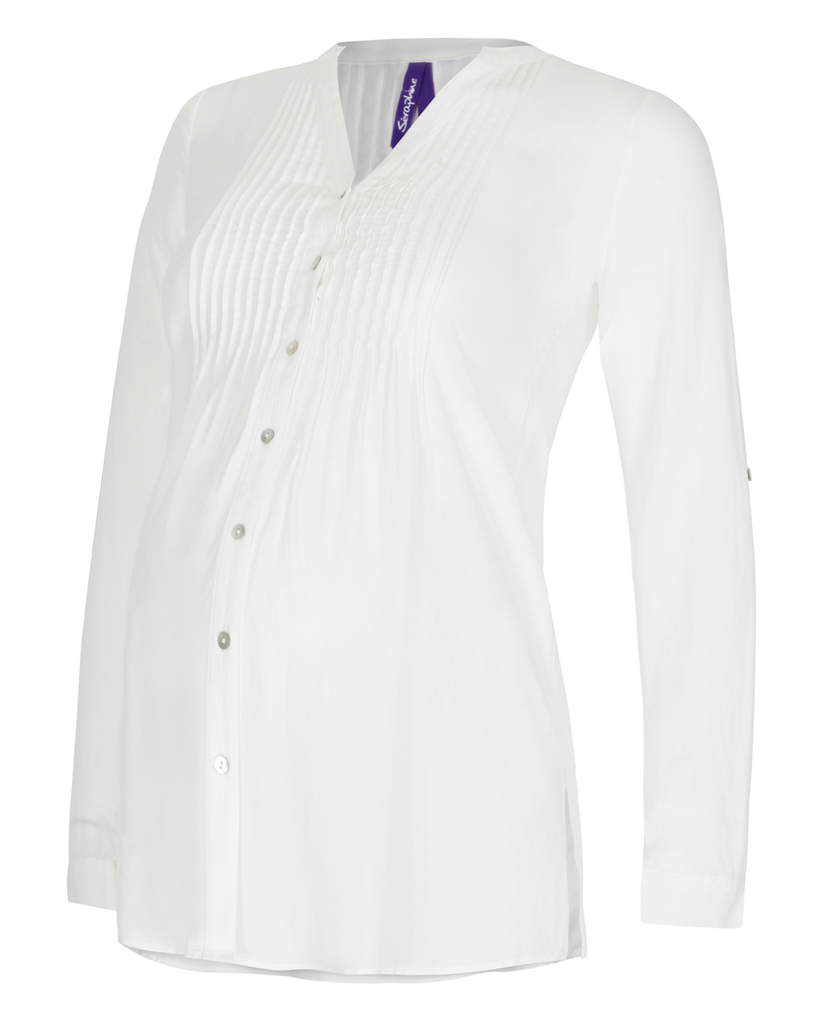 Seraphine Women'sMaternity Blouse - Ivory