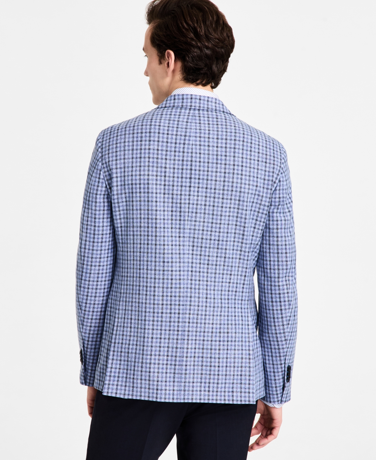 Tommy Hilfiger Men's Modern-fit Sport Coat In Blue Charcoal
