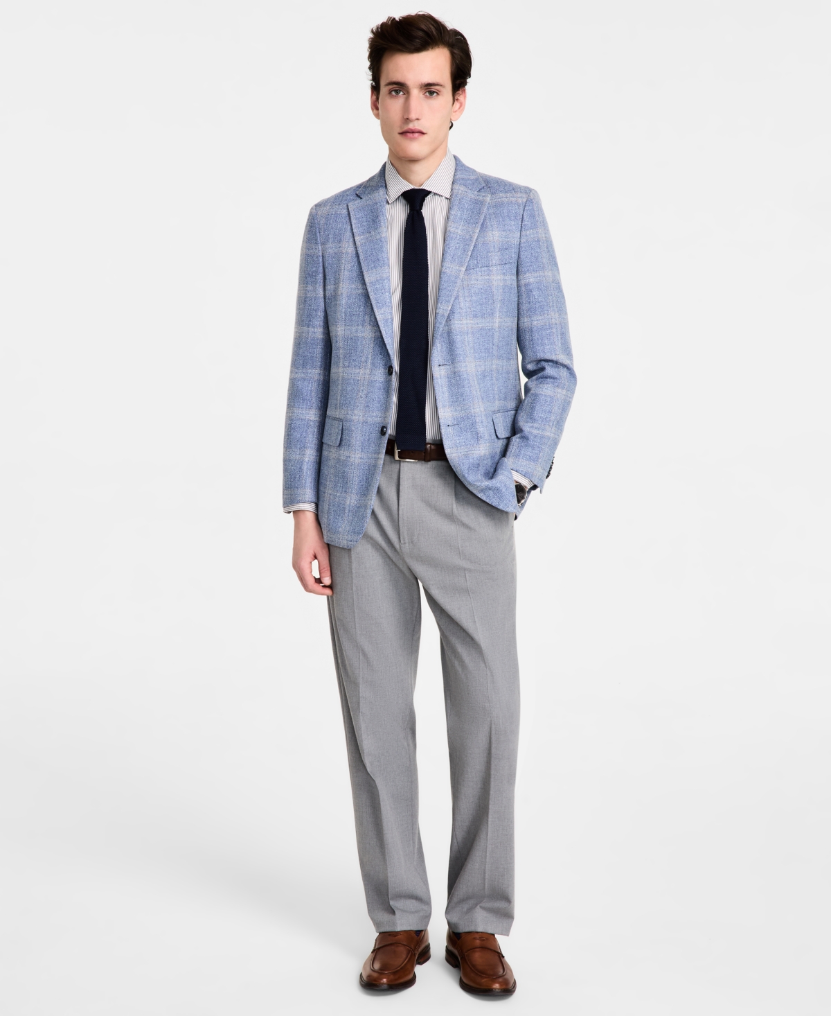 Tommy Hilfiger Men's Modern-fit Sport Coat In Light Blue