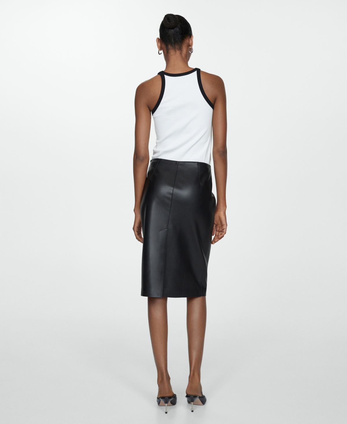 Mango Women's Regular Pencil Skirt