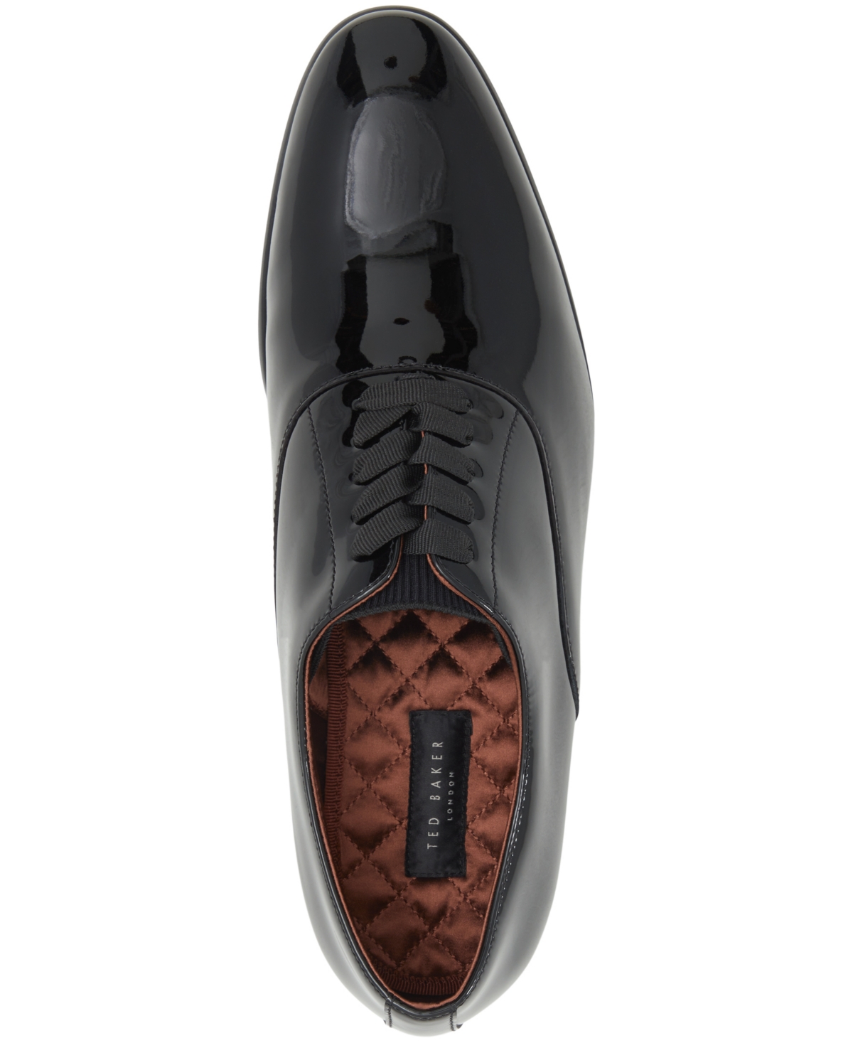 Shop Ted Baker Men's Ogilvie Lace Up Dress Shoes In Black