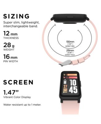 Active 4 Unisex Silicone Strap Fitness Tracker 42.7mm