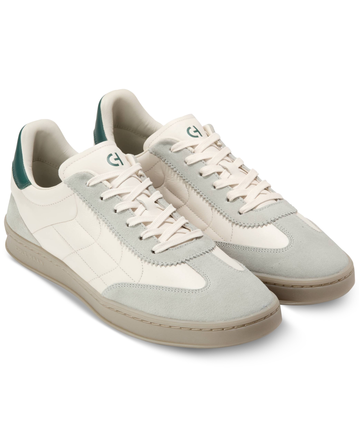 Cole Haan Men's GrandPr Breakaway Sneaker - Ivory-Rain Forest-Natural Gum