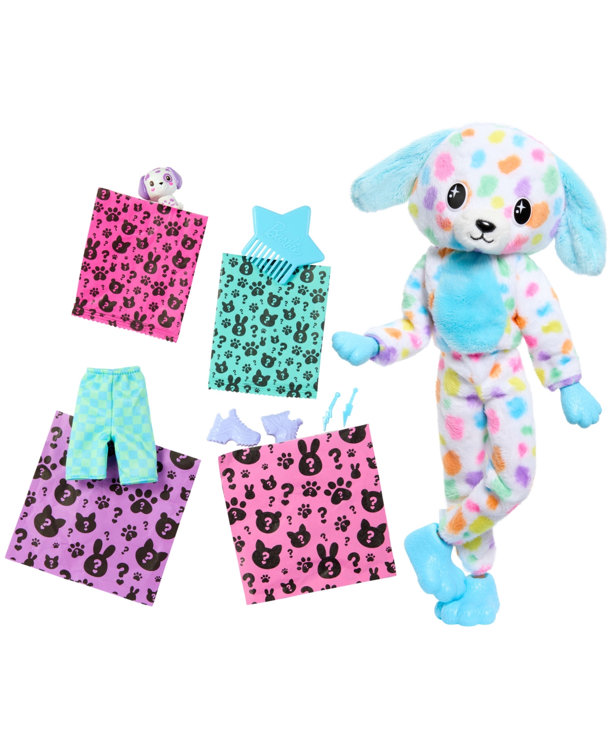 Barbie Cutie Reveal Color Dream Series Doll, Dalmatian Costume In Multi-color