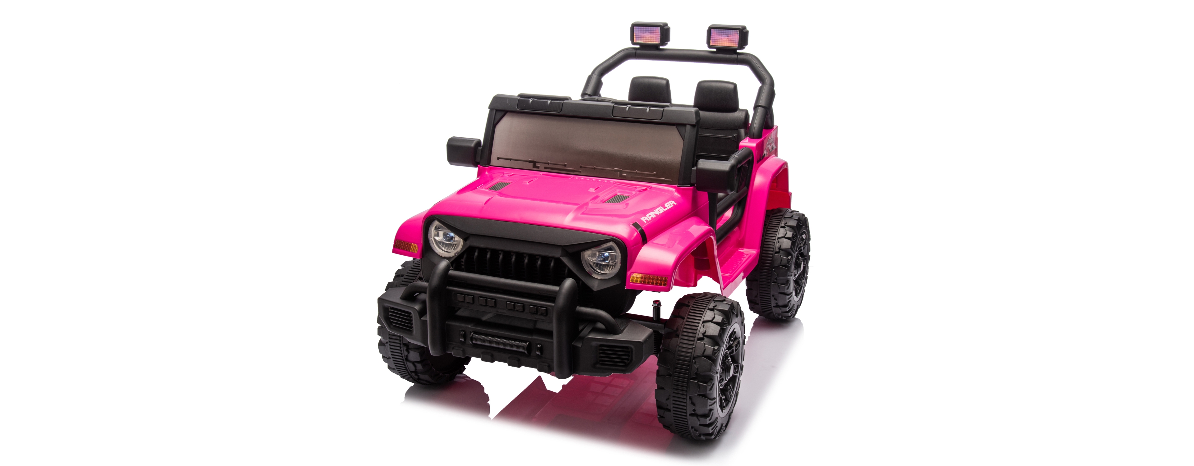 Streamdale Furniture 12V Kids Electric Ride-On Car w/ Remote, Music, Suspension, Headlights