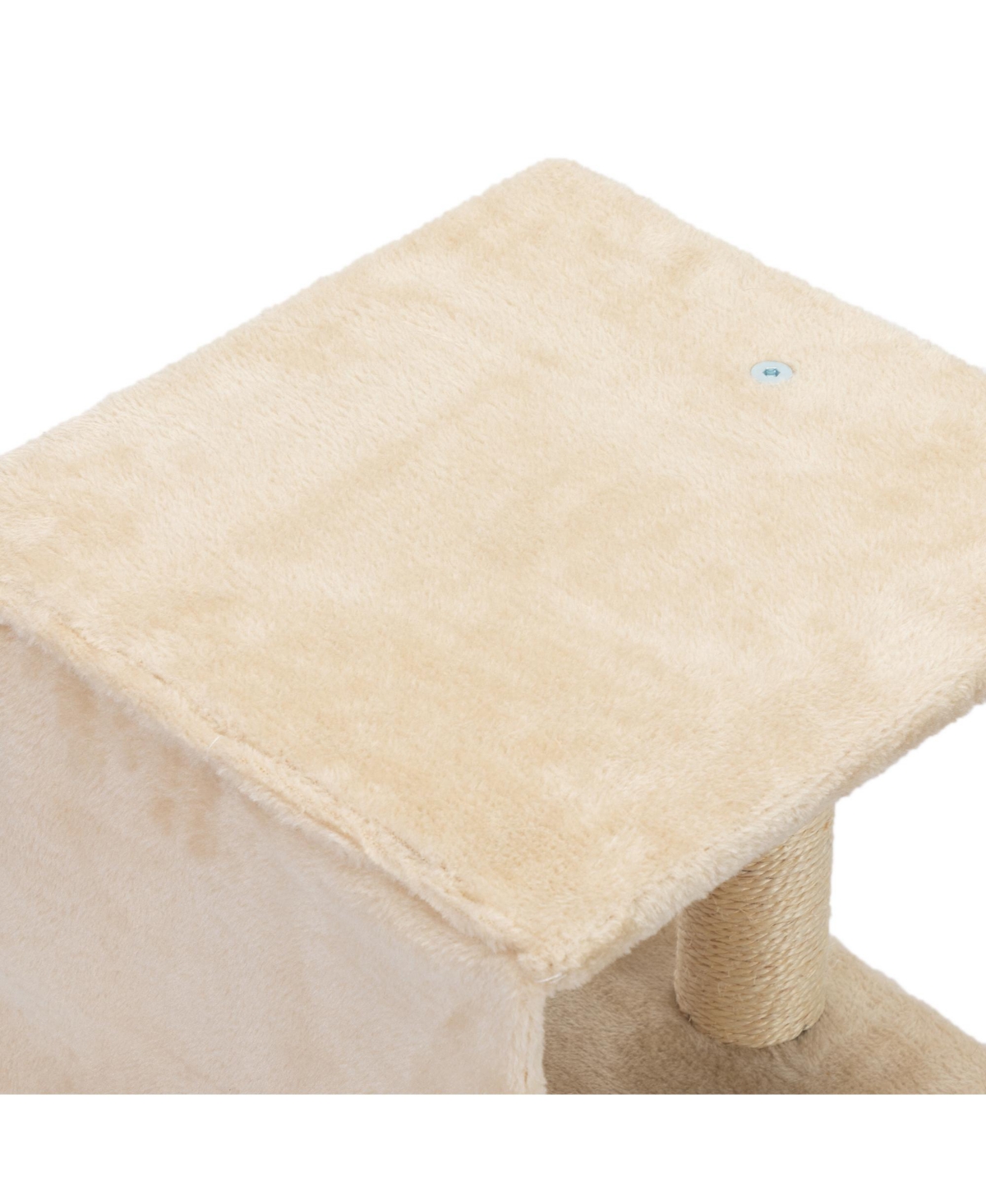 Streamdale Furniture Deluxe Wall-Mounted Cat Activity Center with Scratcher, House, and Platforms