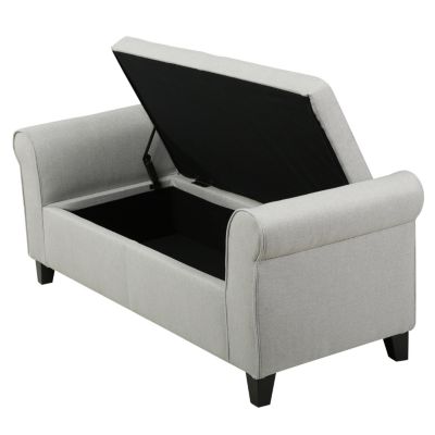Contemporary Storage for Perfect Spaces Ottoman