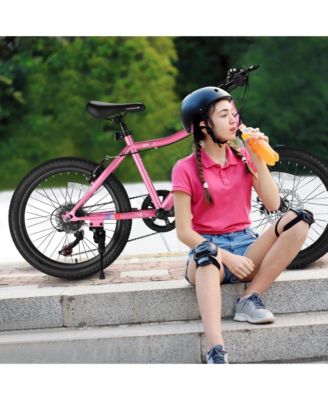  20" Kids Bike 7-Speed, Disc Brake, Front Suspension