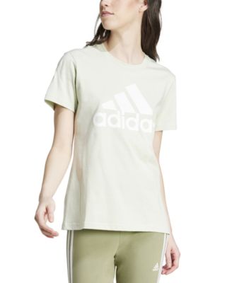 Adidas white ladies t shirt online