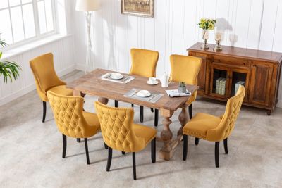 Upholstered Dining Chairs, Set of 2