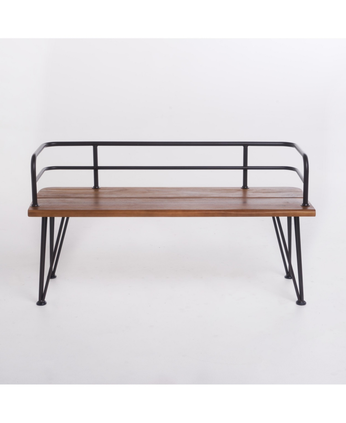 Streamdale Furniture Acacia Wood Bench Rustic Charm Meets Modern Style