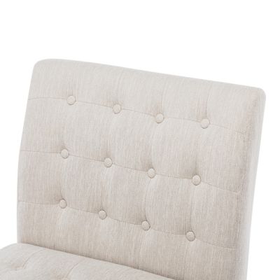 Classic Accent Chair Set with Button-Tufted Design
