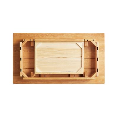 Solid Wood Computer Desk - 100x50cm