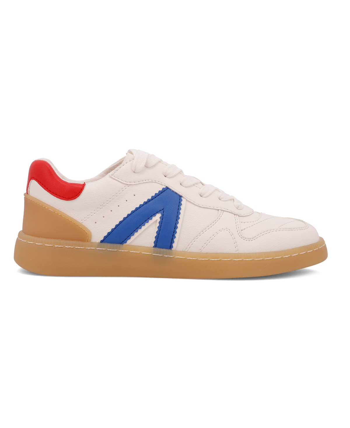Mia Women's Vesta Lace Up Color-Block Fashion Sneakers -Cobalt