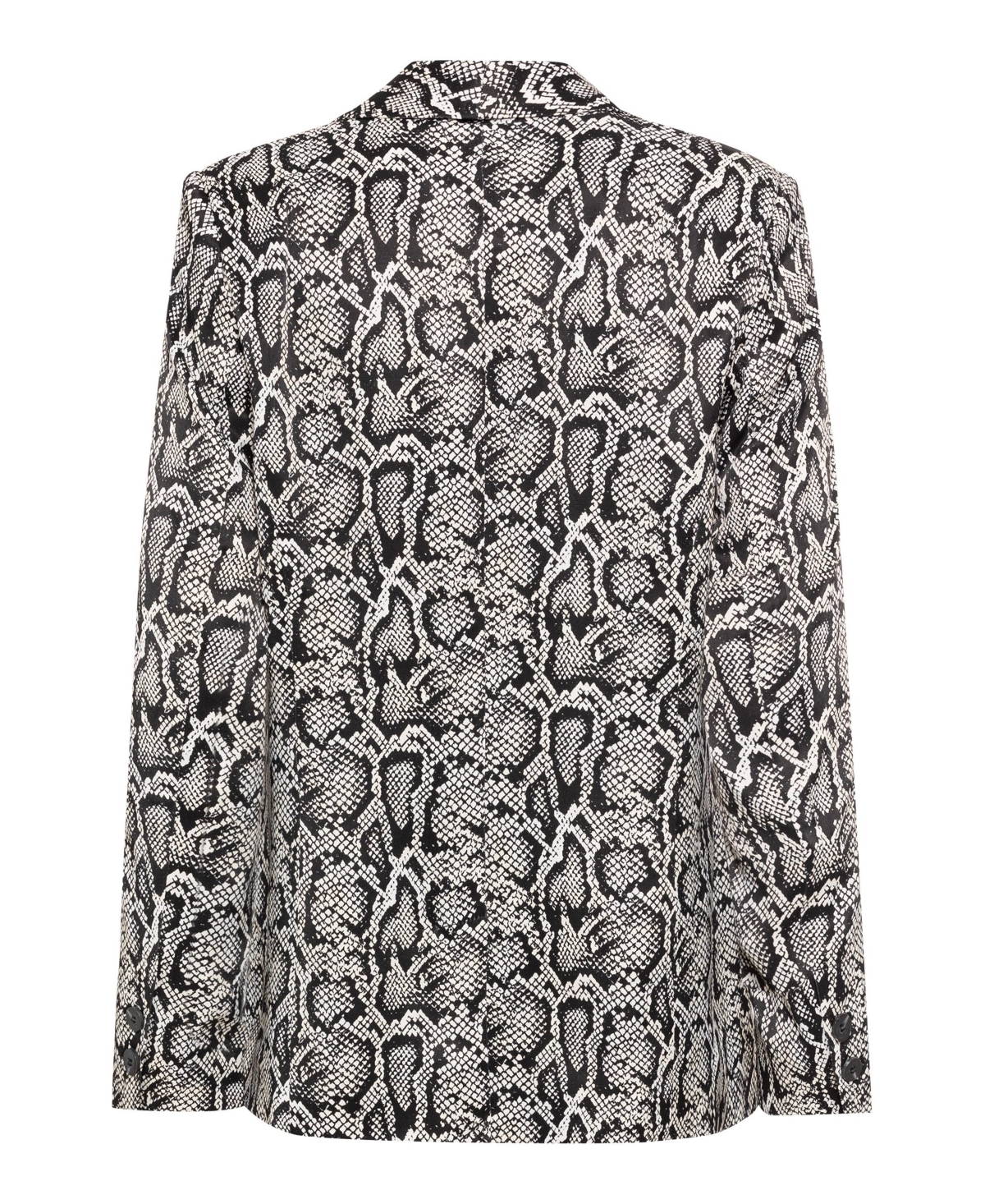 Olsen Women's Satin Effect Snake Blazer