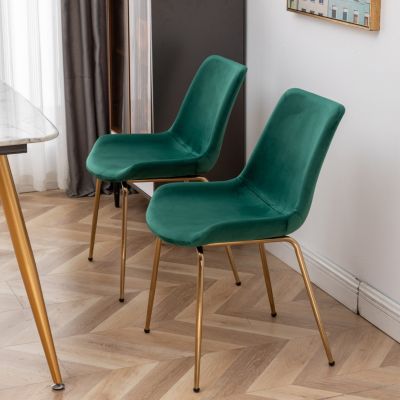 Modern Velvet Dining Chair, Set of 2