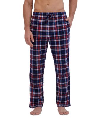 Hanes Mens Ultra Soft Plaid Brushed Fleece Pajama Pants 2590₽