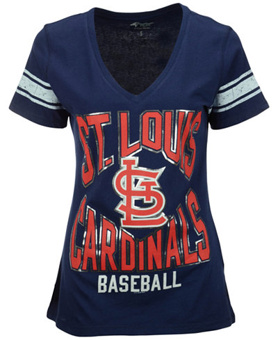 G3 Sports Women's St. Louis Cardinals Home Plate T-Shirt