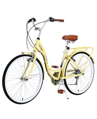 Streamdale 7 Speed, Steel Frame, Multiple Colors 24 Inch Ladies Bicycle