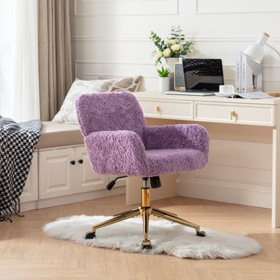Cozy Artificial Alpaca Wool Recliner with Adjustable Support
