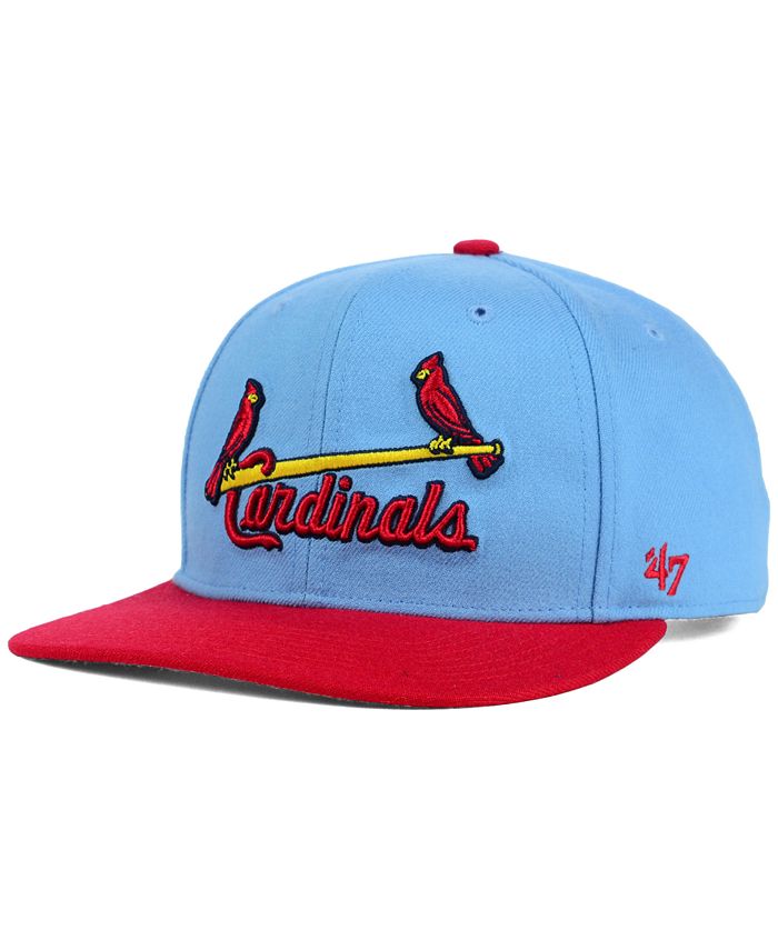 '47 Brand St. Louis Cardinals Sure Shot Snapback Cap - Macy's