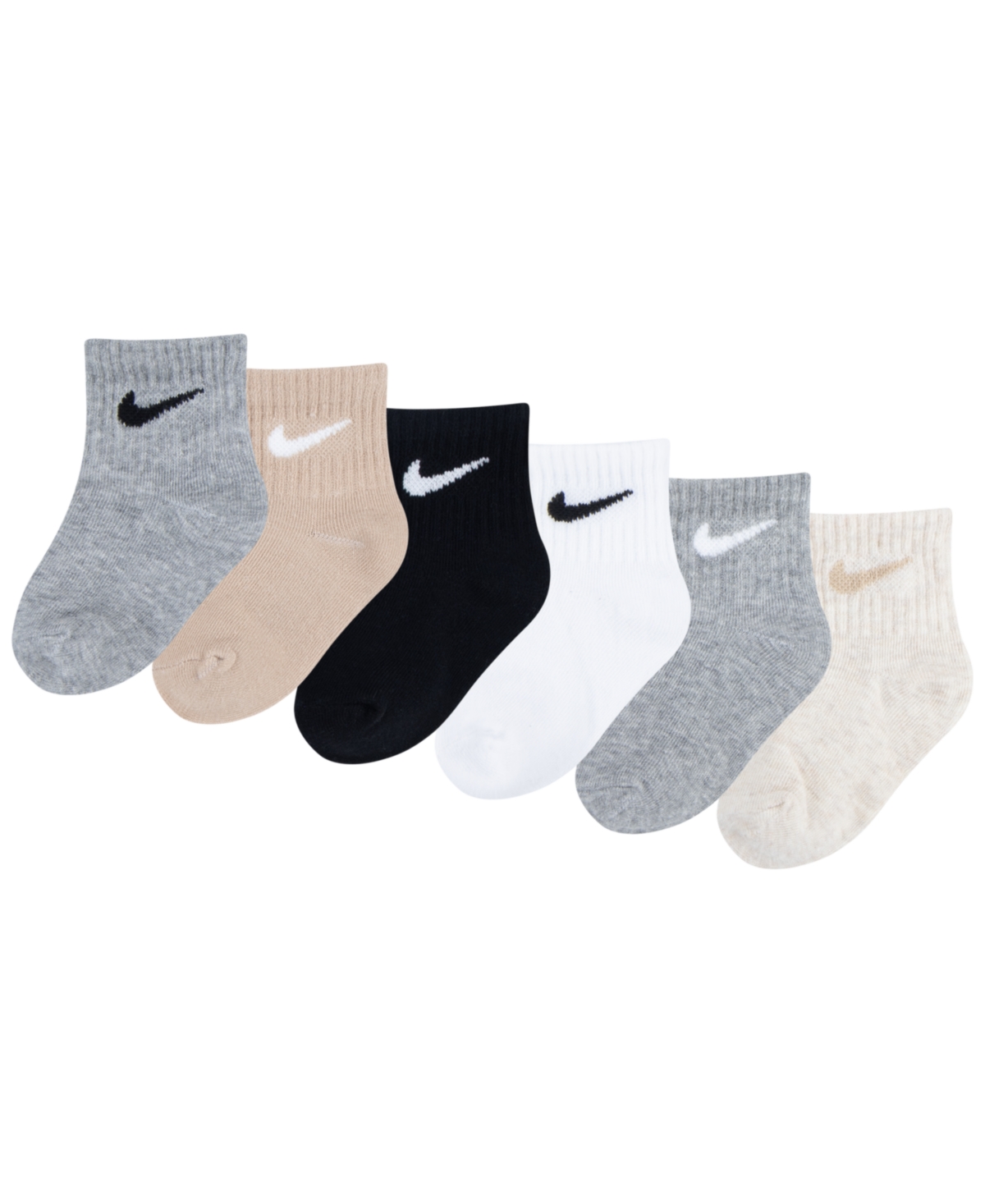 Nike Socks: $9.99 ($15.00 Value) With Select Kids Purchase In Neutral