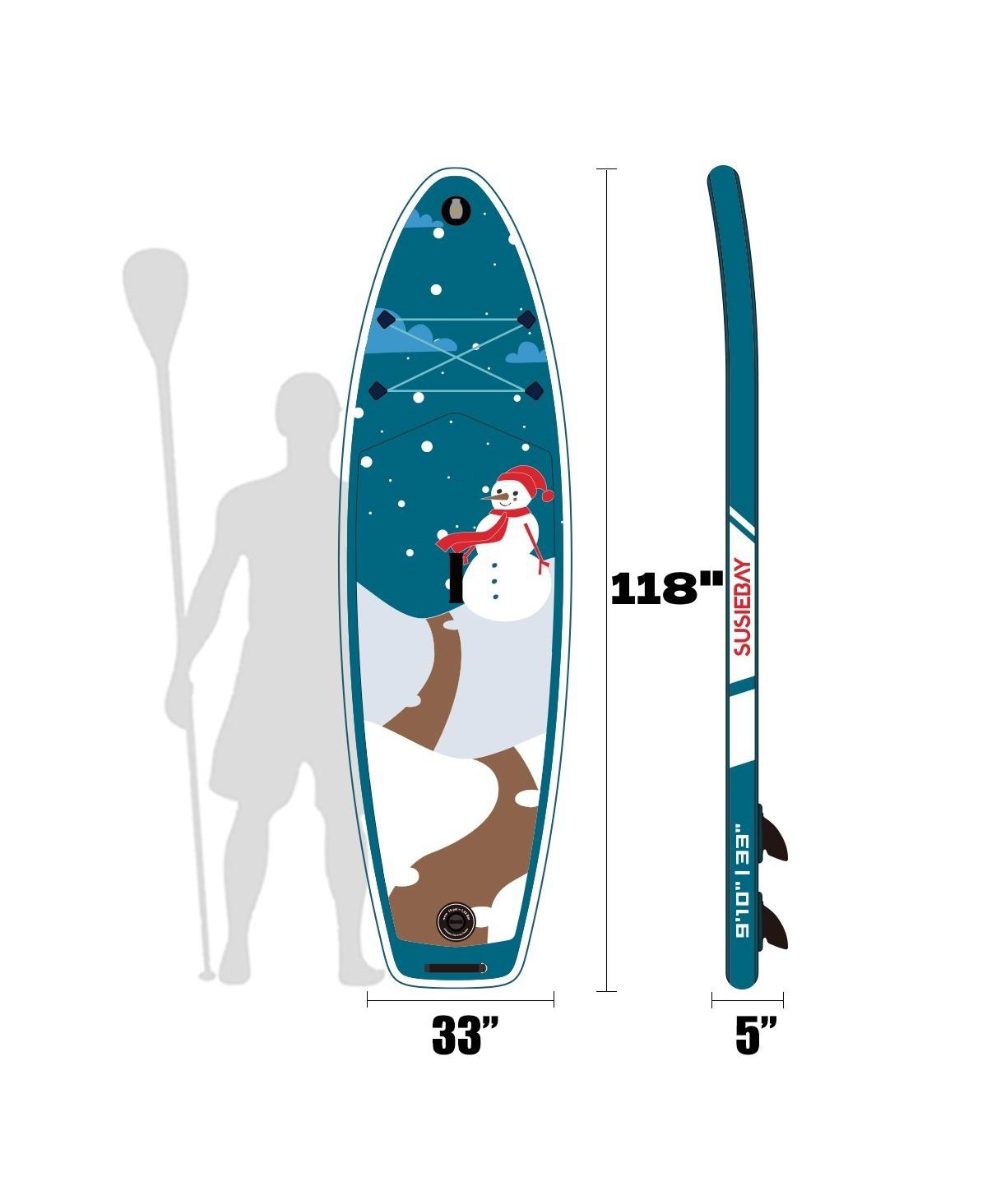 Streamdale Furniture Inflatable Stand Up Paddle Board 9.9'X33