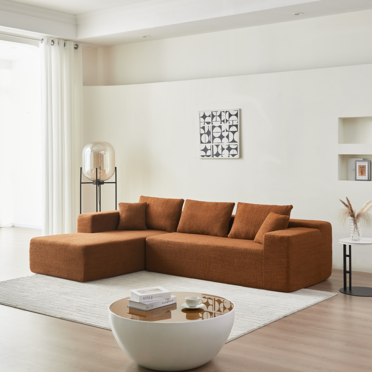 Streamdale Furniture Cozy and Chic Modern Sectional Sofa with Versatile Seating
