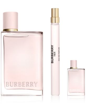 香水セット 7つBurberry, CK, Ferragamo,Versace Burberry 3-Pc. Her Eau de Parfum Gift Set - Macy's