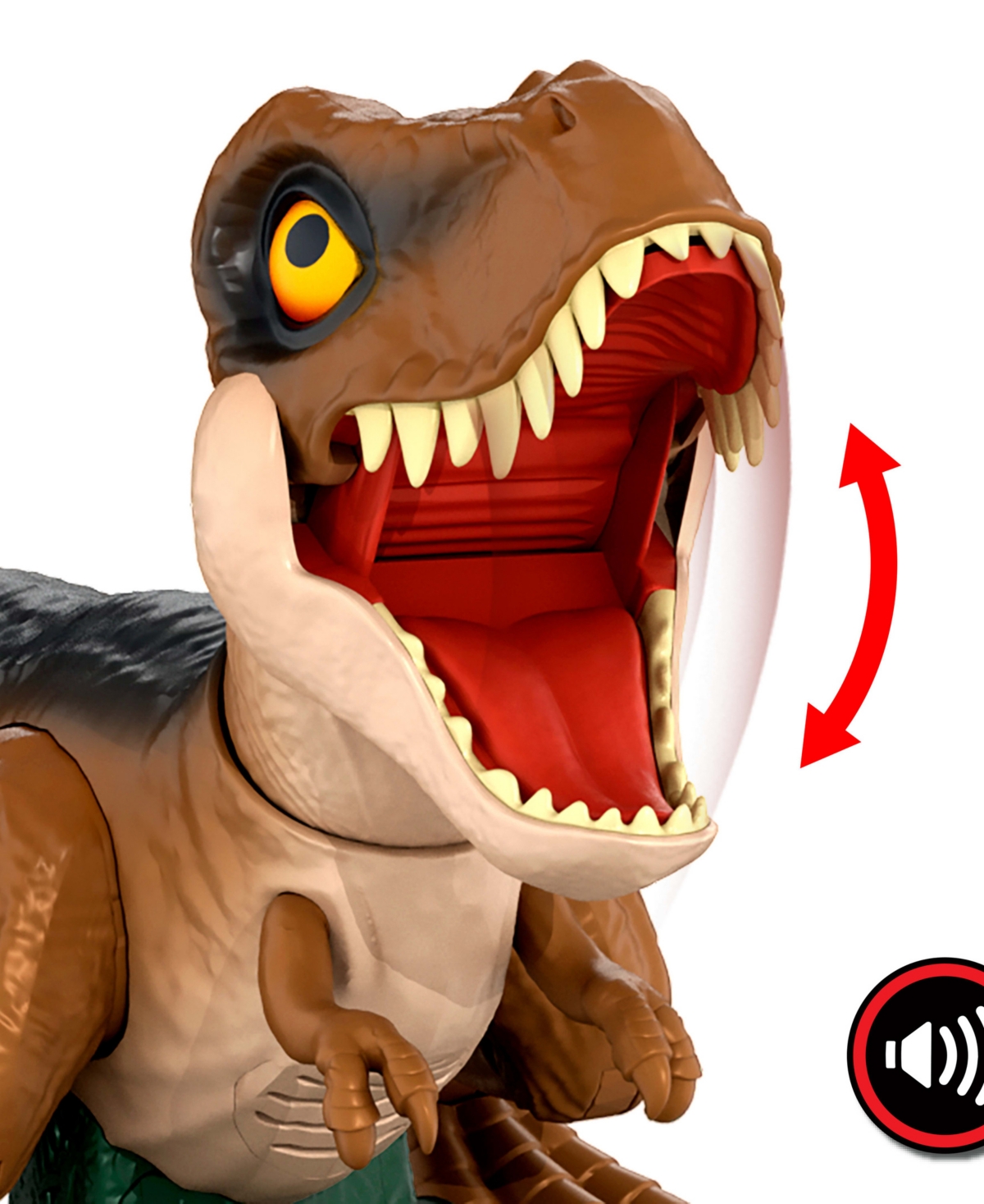 Jurassic World Roarin Frenzy T-rex Rc Toy In Multi-color